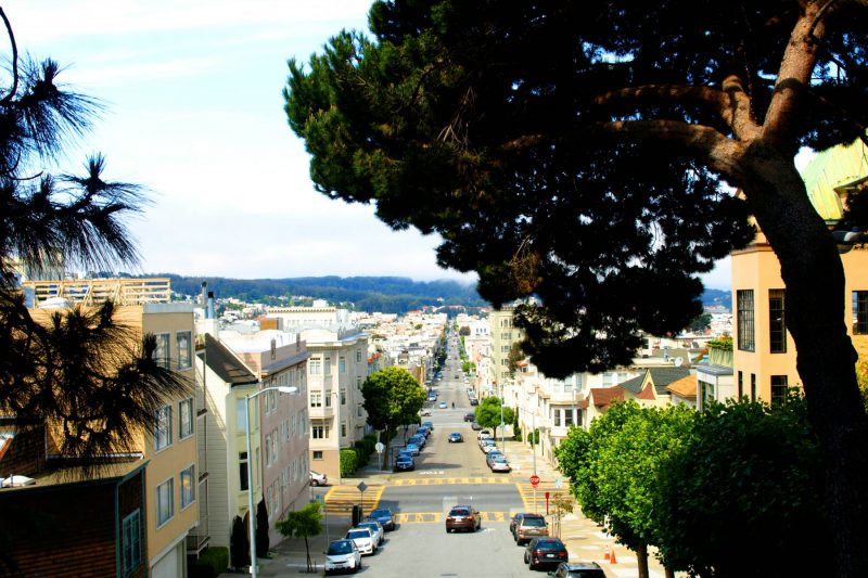 View to the Marina District from Russian Hill