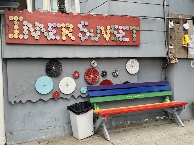 Inner Sunset Bench Project in San Francisco