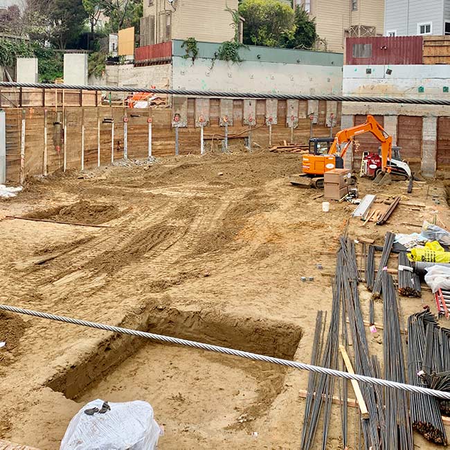 new construction in Castro neighborhood of San Francisco