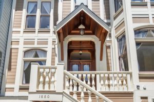 exterior of a victorian home in san francisco