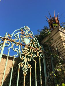 Elegantly Oxidized Gate in Pacific Heights