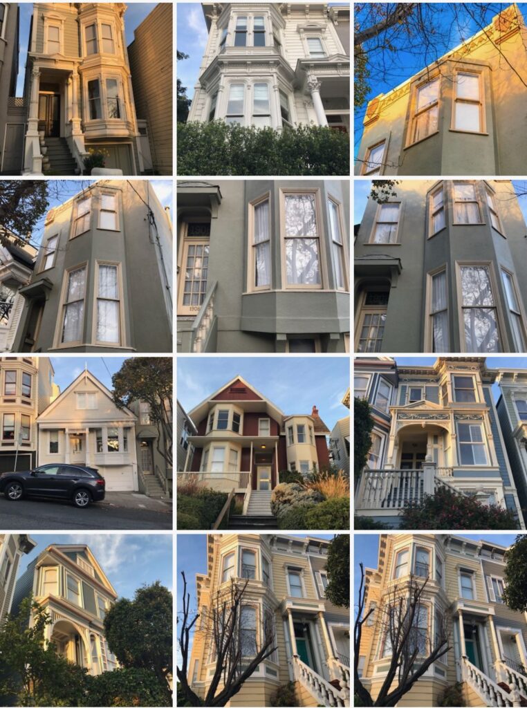 MLS Rapattoni cyberattack in San Francisco showing a collection of SF homes in a variety of styles Jackson Fuller Real Estate San Francisco